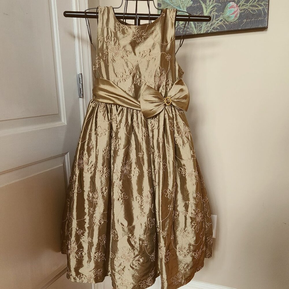Jenny and Me Girls size 16 party dress lovely color and embellishment